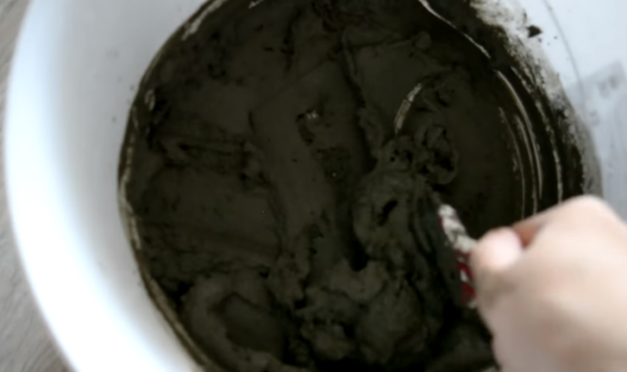 Клей должен быть густым