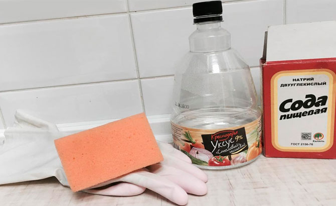 Сода и уксус при засорах