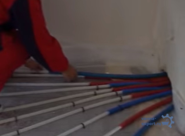 Трубы изолированы