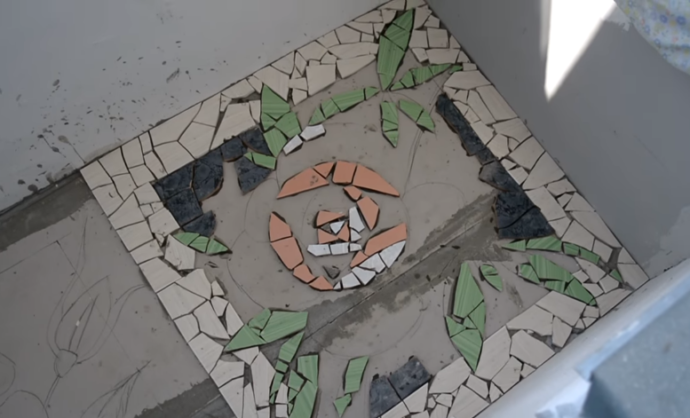 Укладка середины