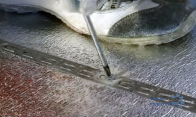 Крепление ленты