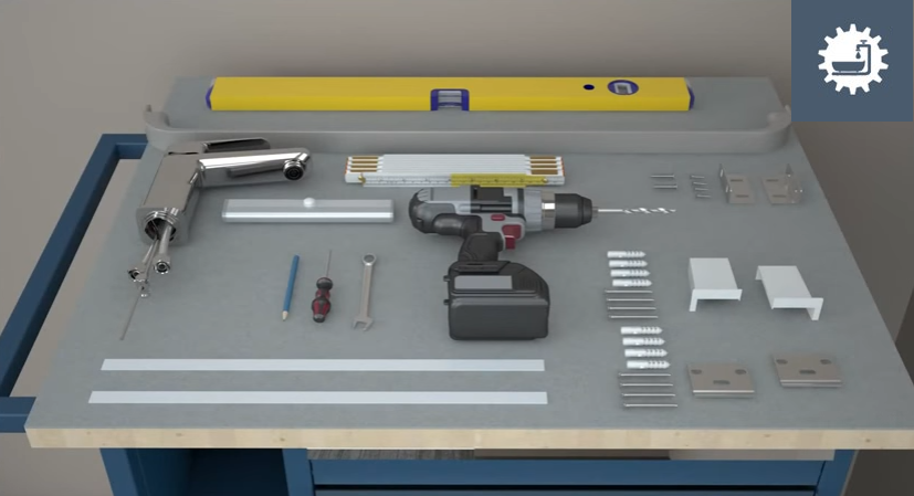 Нужно заранее подготовить инструменты