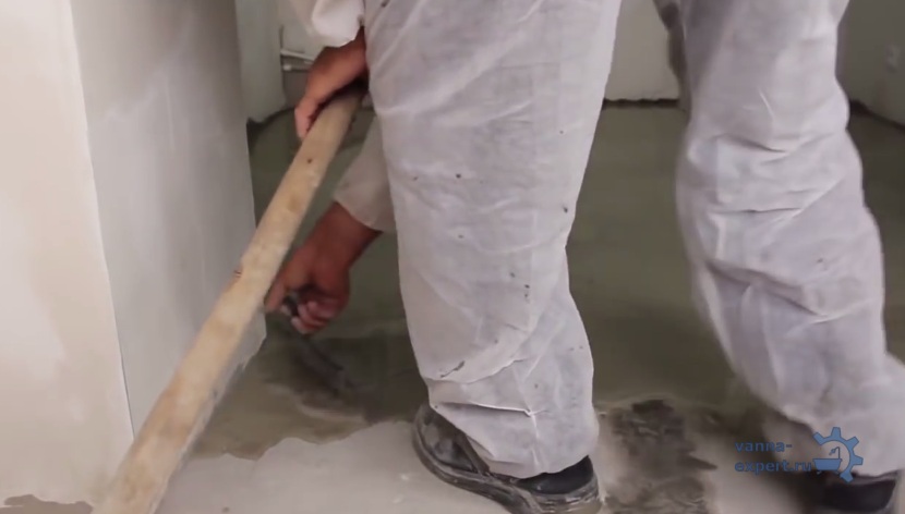 Выравнивание и ремонт пола