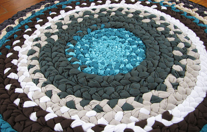 Половичок из старых футболок