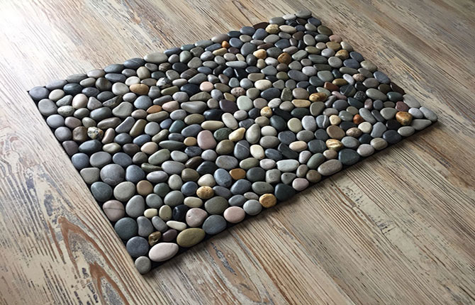Половик из камей