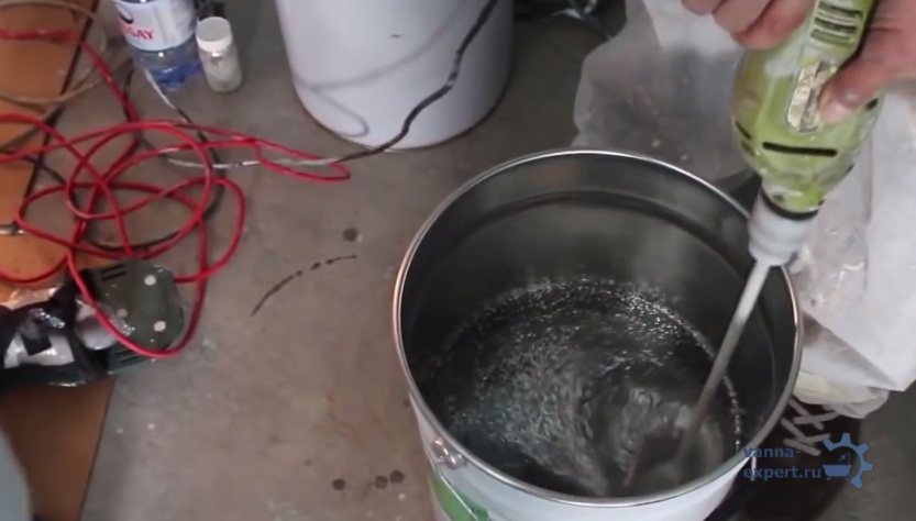 Приготовление смеси