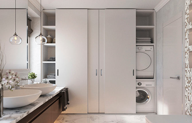 Виды встроенных шкафов