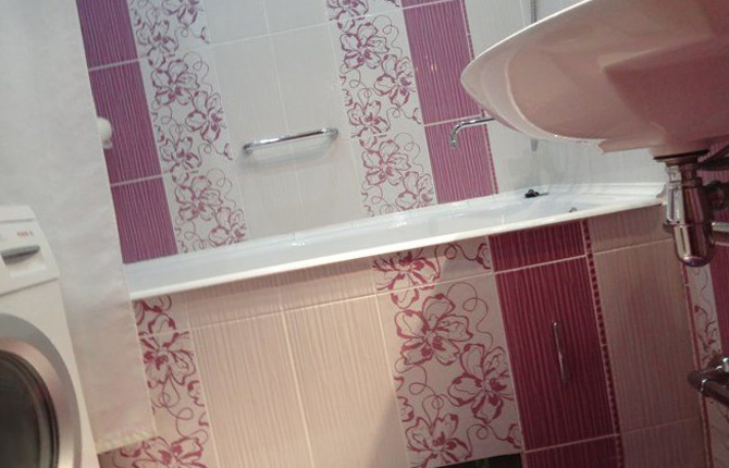 Плитка под ванну