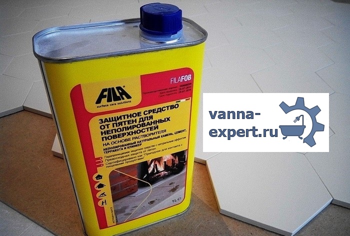 Защитный состав для обработки поверхности плитки