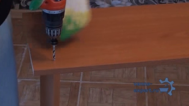 Сверление отверстия