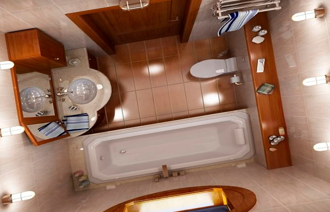 Размеры ванны из разных материалов