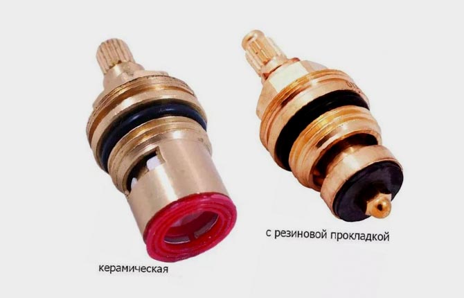 Сегодня производители предлагают для кранов ванн два вида букс