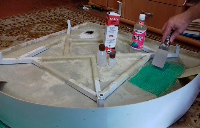 Ремонт серьезных дефектов