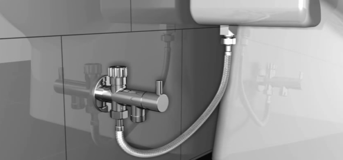 Подключенный шланг