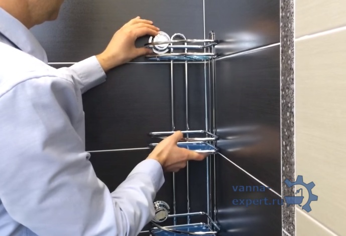 Выбираем местоположение полочки