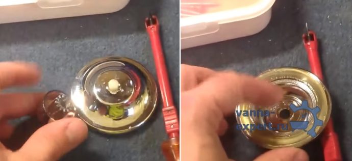 Разберите присоску