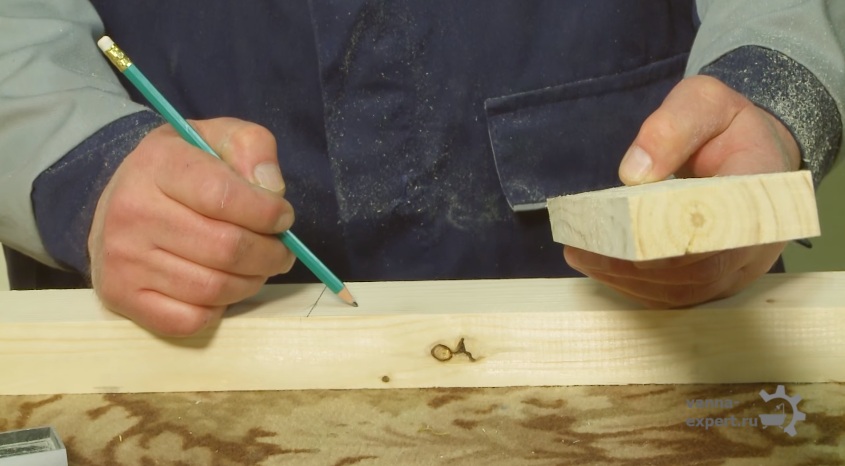 Разметка пропилов