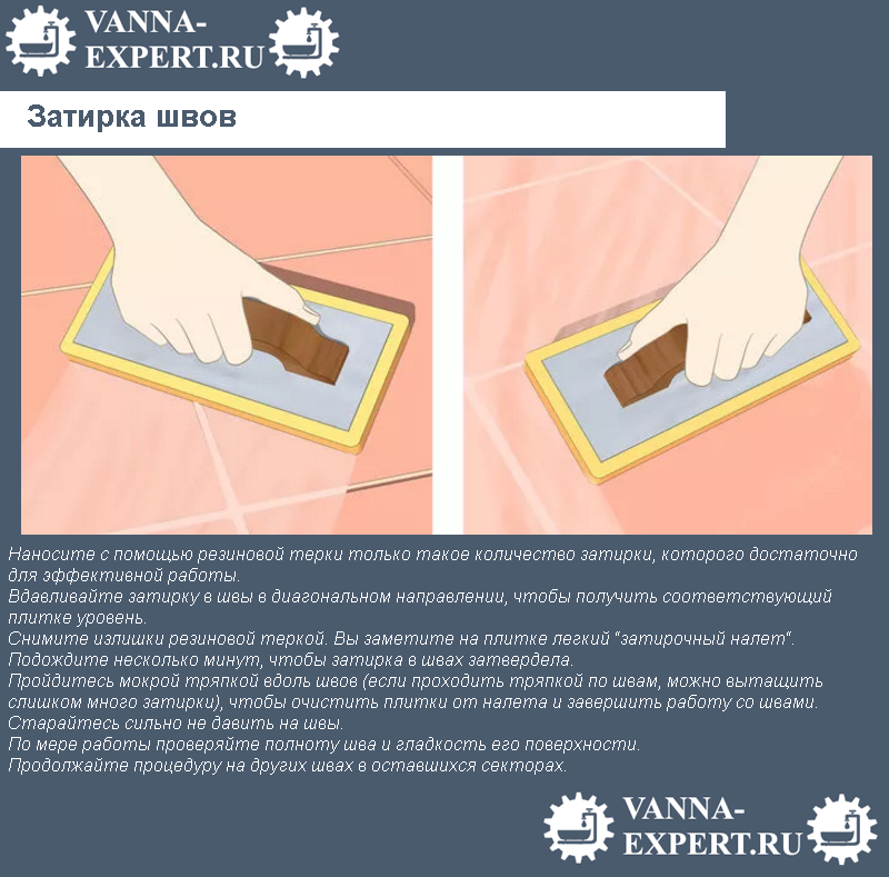 Затирка швов