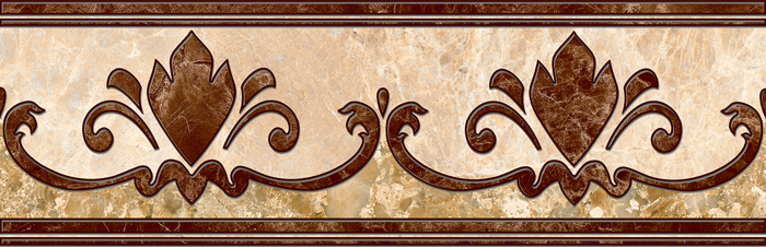 Бордюр, размер 43 х 13,7 мм