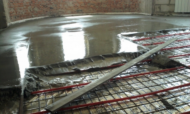 Цементно-песчаные стяжки