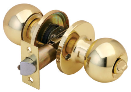 Круглая ручка с защелкой в ванну