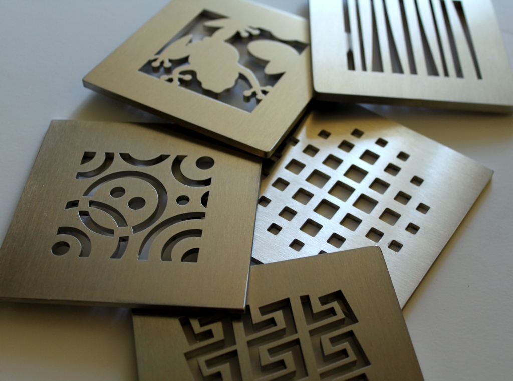 Декоративные решетки сливных трапов