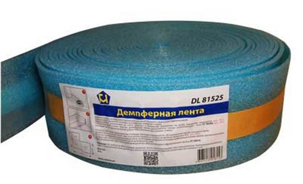 Демпферная лента для стяжки