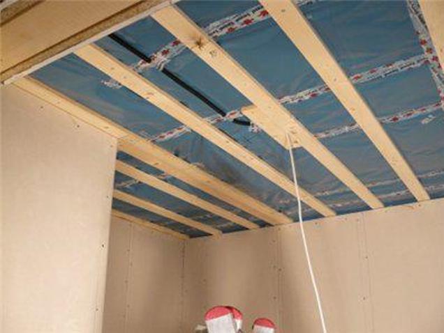 Деревянная обрешетка - фото