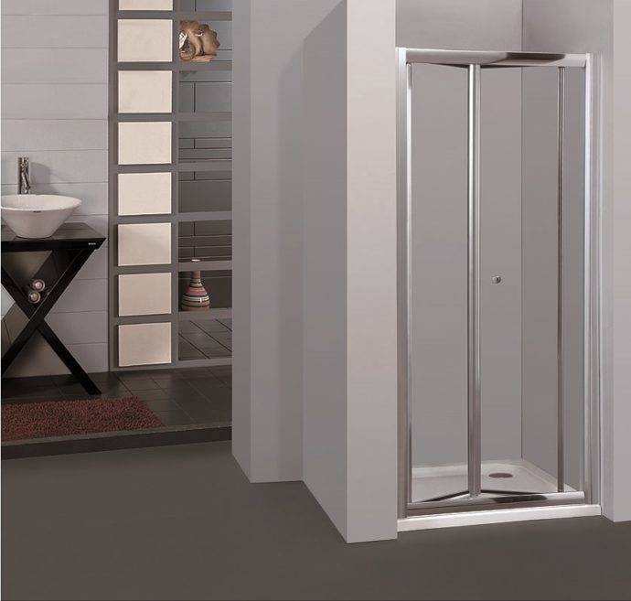 Двери для душевой складные