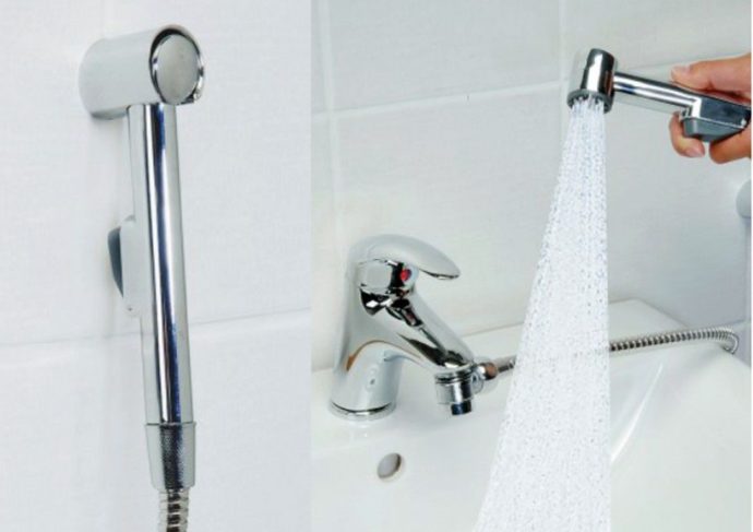 Использование гигиенического душа