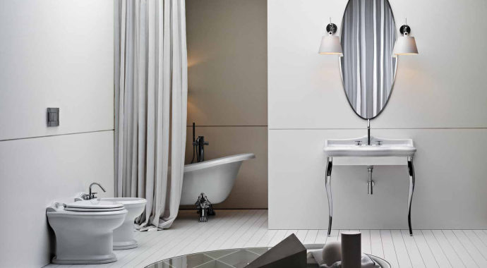 Итальянская сантехника с лаконичным дизайном