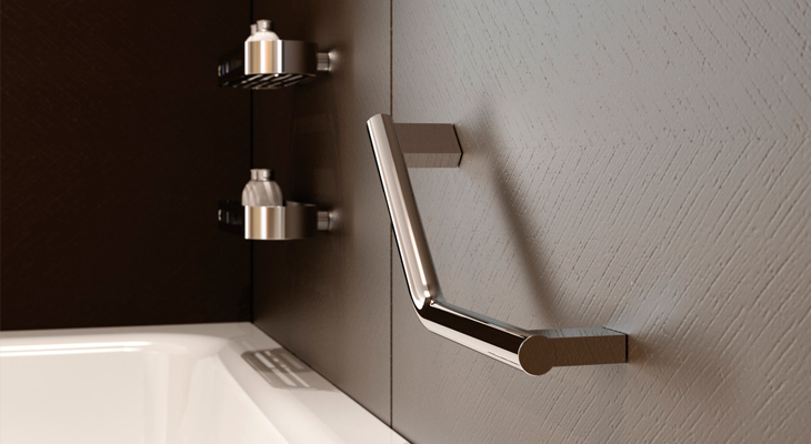 Хромированный поручень