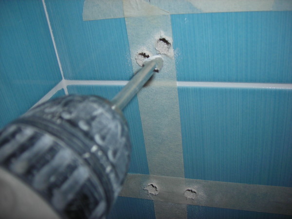 Как просверлить плитку