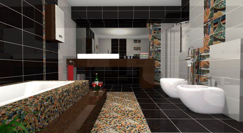 Керамическая плитка Gaudi Latina Ceramica — неординарная и очень красочная коллекция