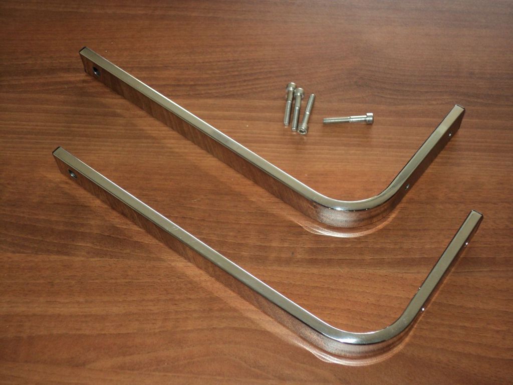 Кронштейны могут иметь различную конструкцию