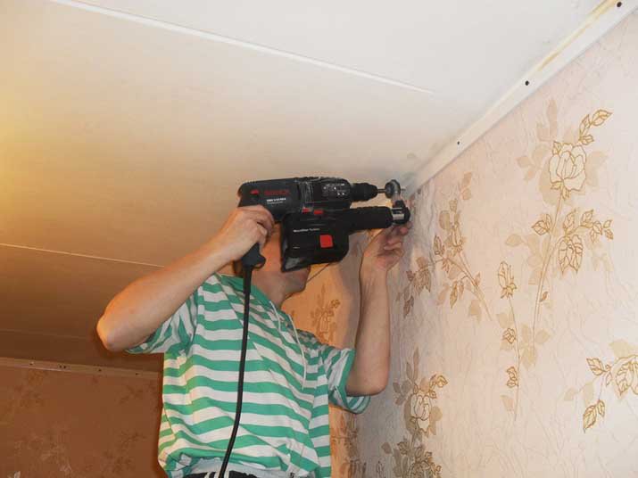 Монтаж профиля