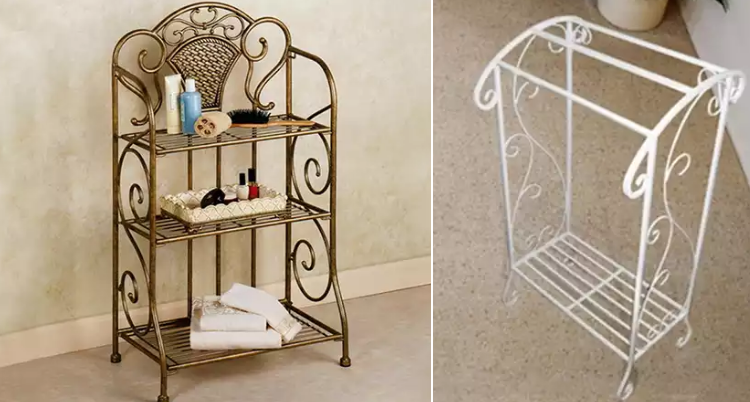 Напольные полочки