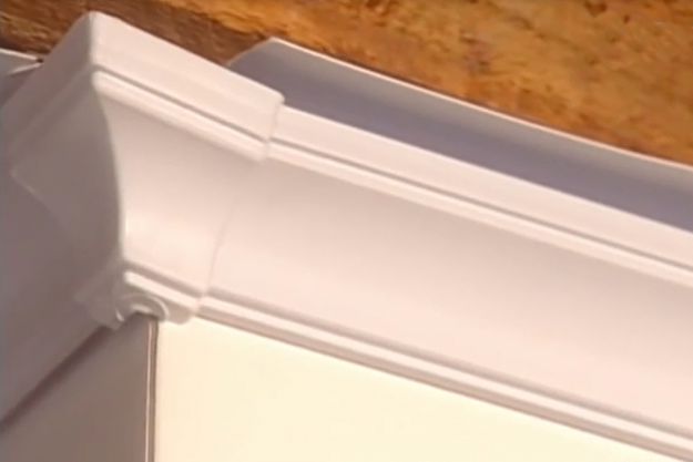 Наружный ПВХ угол