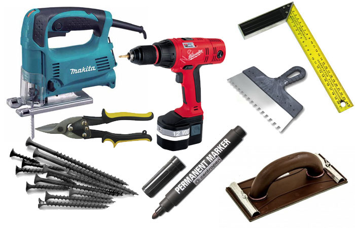 Необходимые инструменты для работы