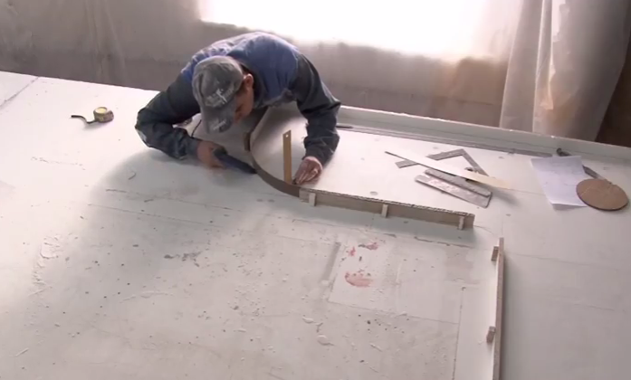 Опалубка под столешницу