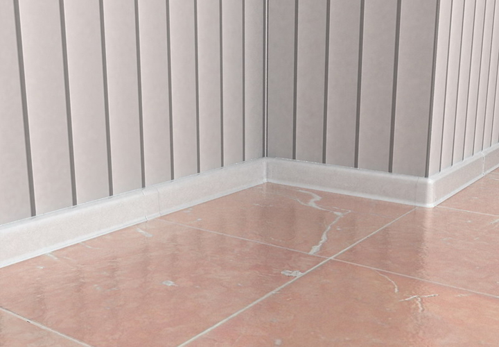 Плинтус для ванной комнаты