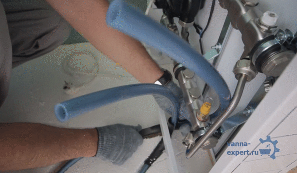 Подключение труб