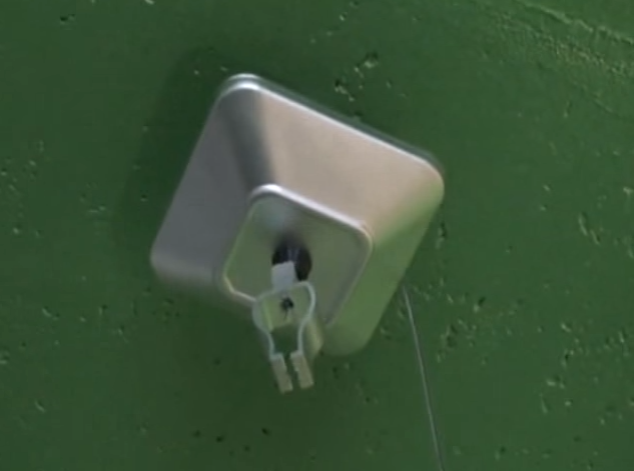 Подтягиваем трос с крабом