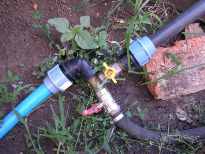  Подвод воды к душу