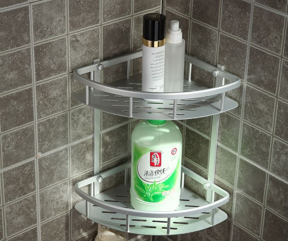 Полка угловая для ванной