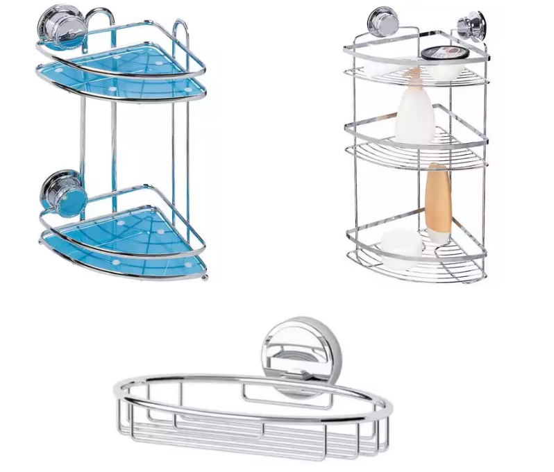 Полочки на вакуумных присосках