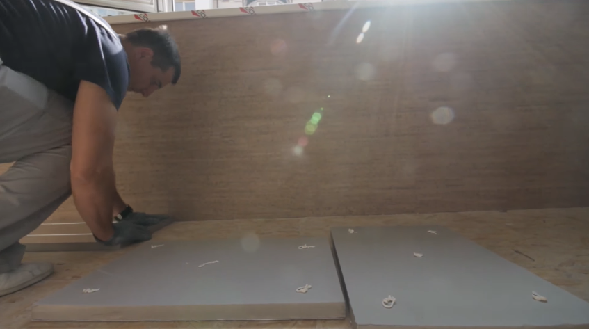 Приклеивание фольгированных элементов