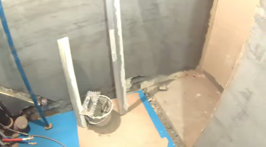 Проведены работы по демонтажу старых покрытий