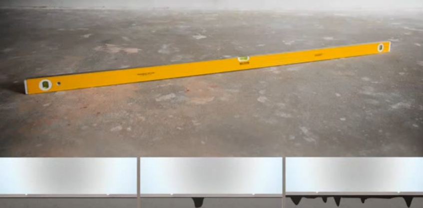 Проверить ровность основания можно уровнем