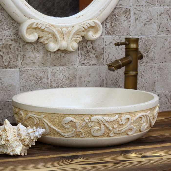 Раковина из натурального камня